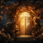 door opening fantasy world